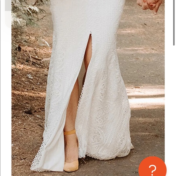 Designer Jane Hill Eden White Label Collection Bohemian wedding gown - Picture 10 of 11